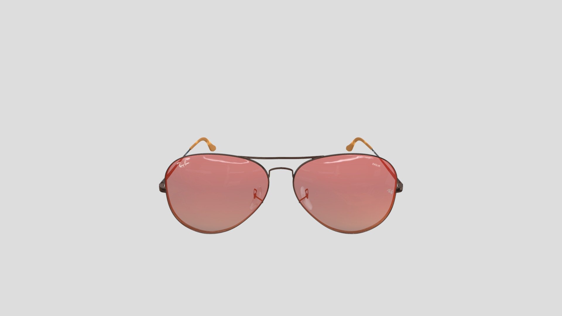 Ray-Ban Aviator Metal II - RB3689 Sunglasses - Buy Royalty Free 3D ...