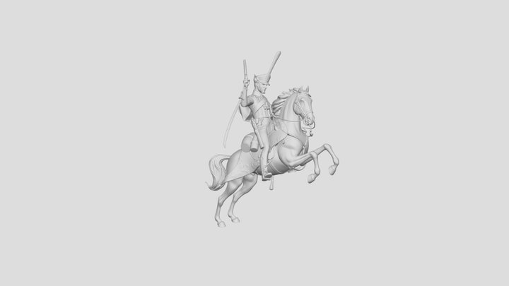 Private of the Sumsk Hussar Regiment – Modelo 3D gratuito STL
