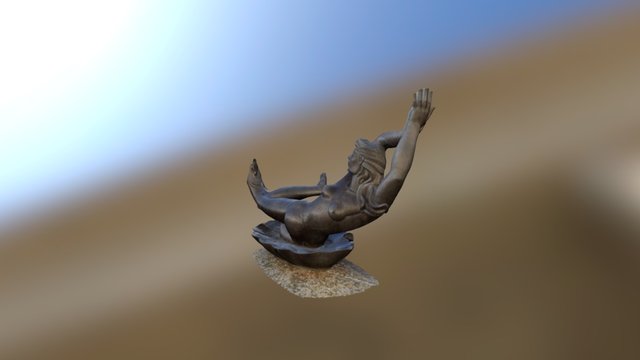 Showalter Fountain Venus 3D Model