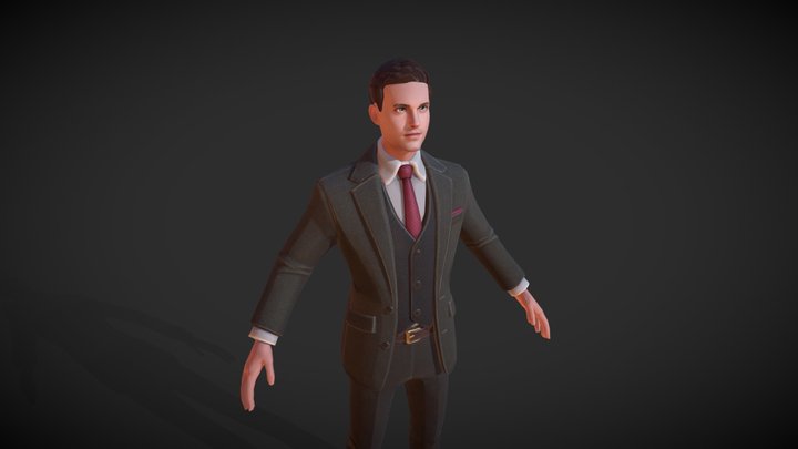 DREX – Human 3D Character 3D Model