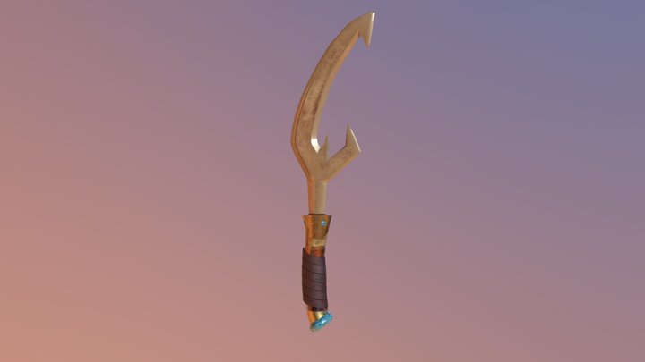 Ancient Khopesh 3D Model