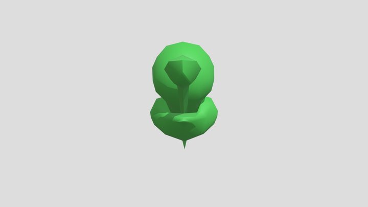 Yoshi nozzle - super Mario sunshine 3D Model