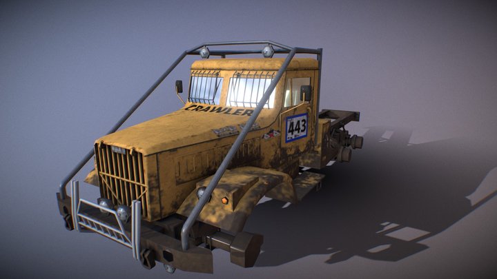KrAZ 255B || КрАЗ 255Б 3D Model
