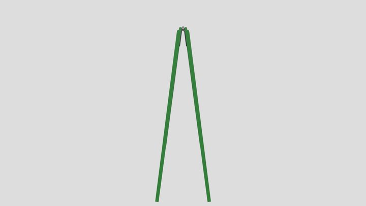 stand game ready 3D Model