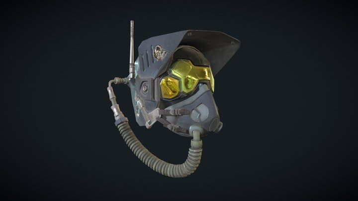 GAP | Outpost 20 - Guards Helmet 3D Model