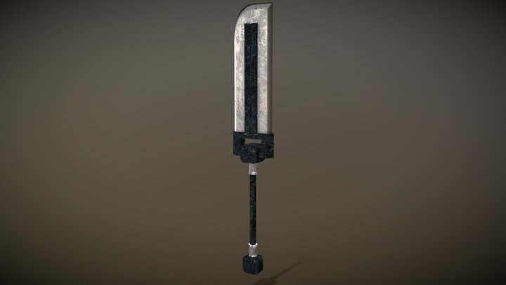 Meteor Sword 3D Model