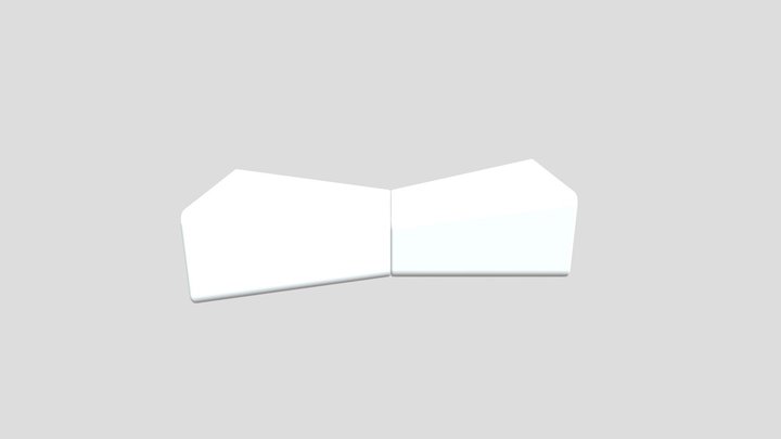 One Bench 3D Model