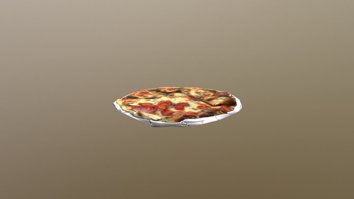 Ferdig Pizza 3D Model