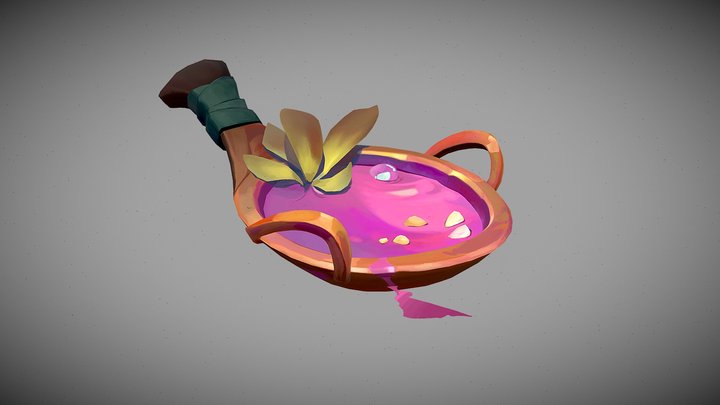 Handpainted prop 3D Model