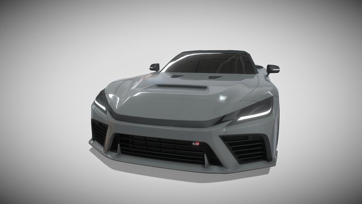 Toyota GR GT 3D Model