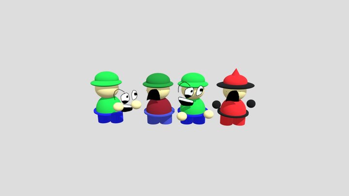 WAIT BANDU HOW DID YOU DO THAT 3D Model