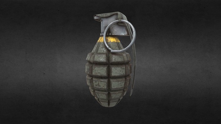 Grenade 3D Model