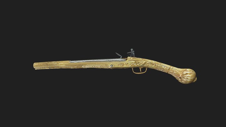 Pistol Final 3D Model