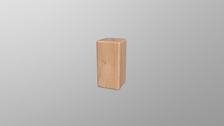 Unit Block Texture 3D Model