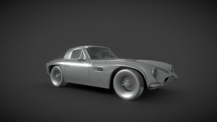 TVR Griffith 400 HighPoly 3D Model
