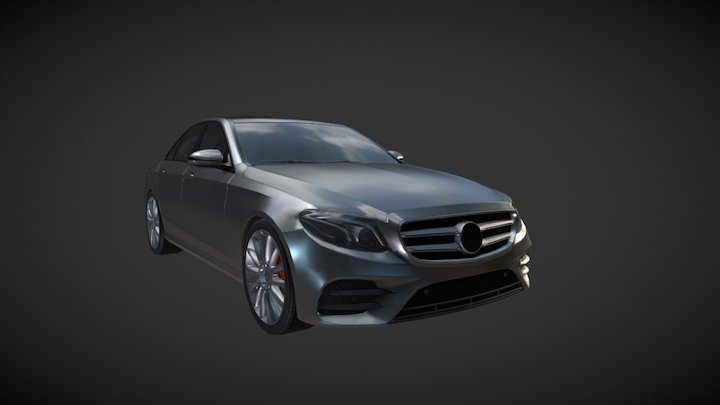 Mercedes E400 3D Model