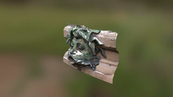 gargoyle fountain St Catherine 3D Model