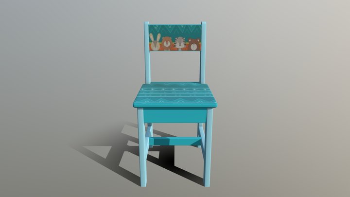 Zoo - Kids Forniture 3D Model