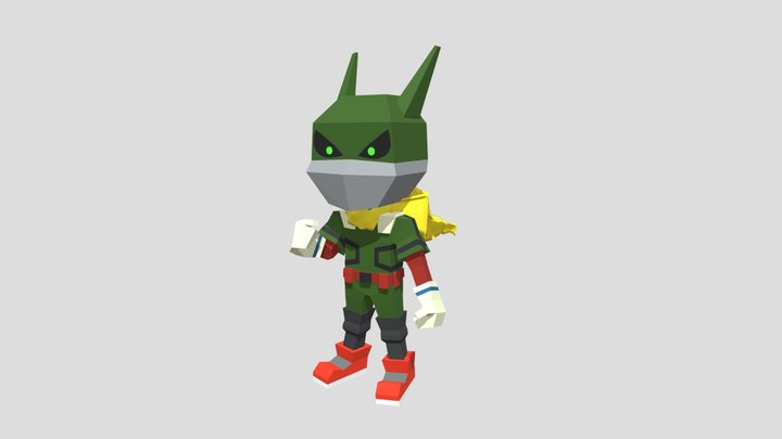 Deku (Midoriya Izuku) My Hero Academia 3D Model