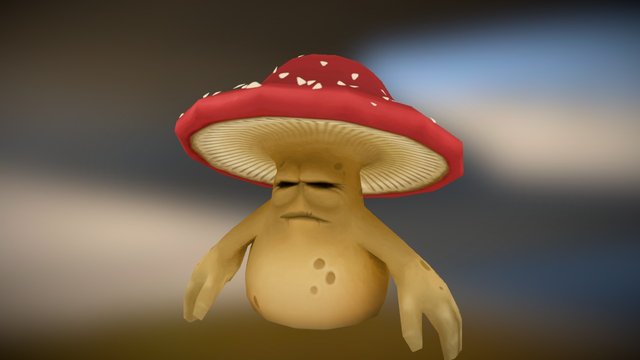 Funguy 3D Model