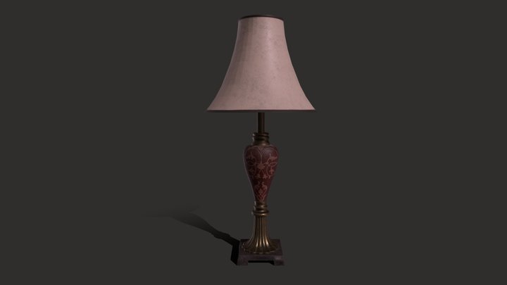 Table Lamp 3D Model