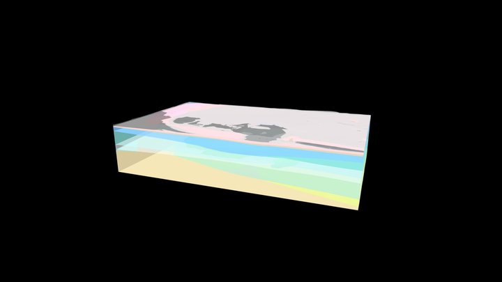 Geologiemodell - first try 3D Model