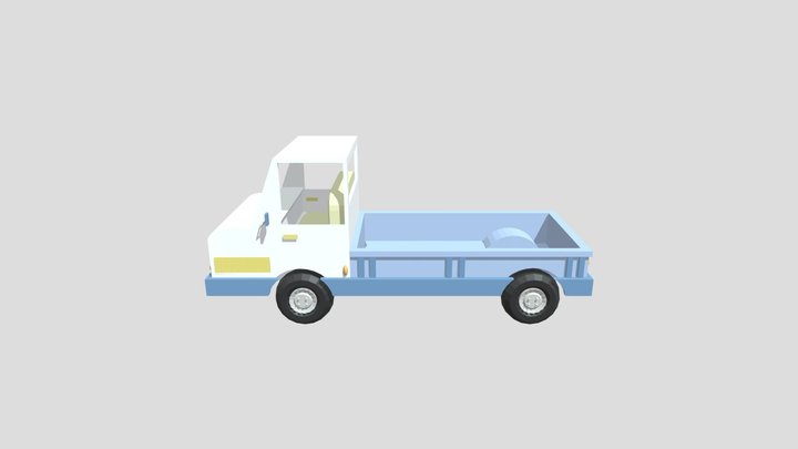 SGD211 - Optimised Game-ready Vehicle 3D Model
