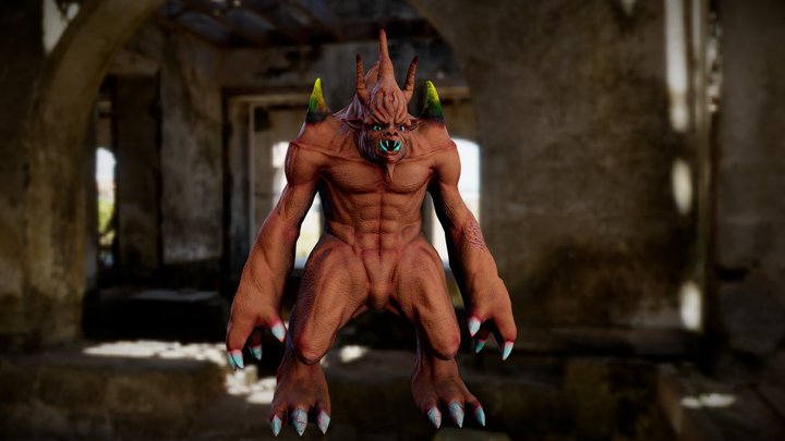 Creature 3D Model