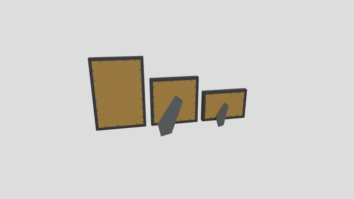 Picture frames 3D Model