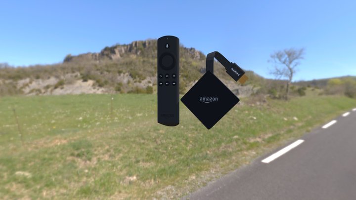 Amazon Fire 4K Ultra HD TV 3D Model