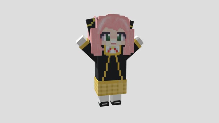 Anya Forger 3D Model
