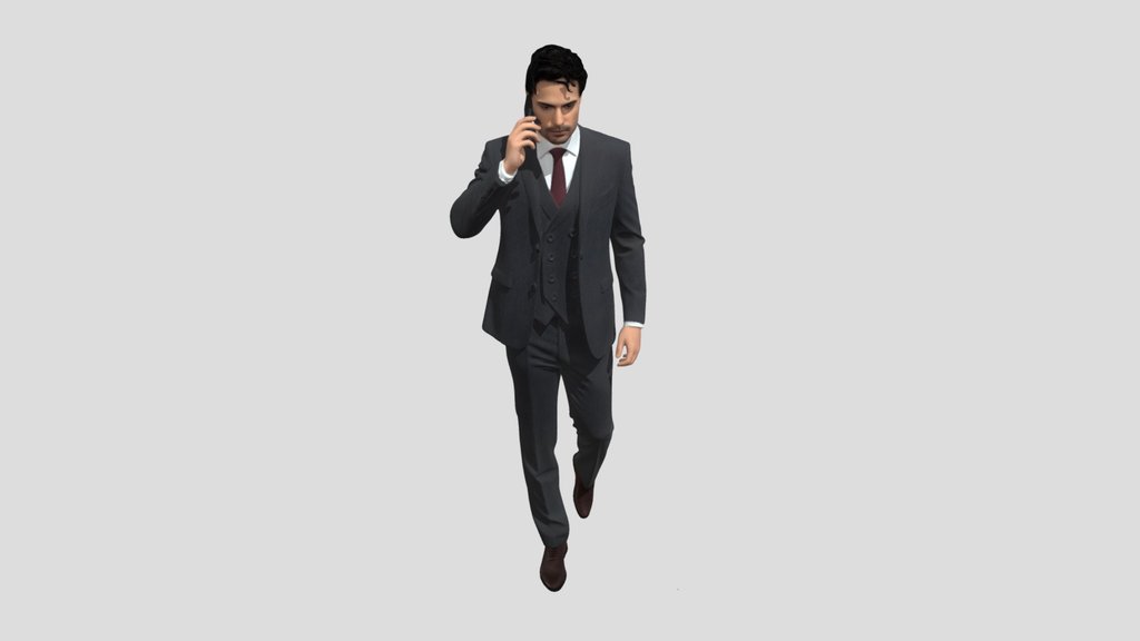 Executive on the Phone