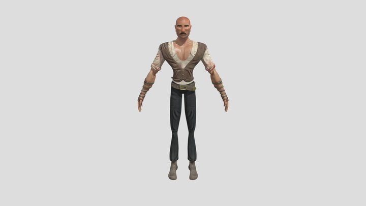 B2C3_Özer_Ismaël_ CharaAdvArt_SculptPose 3D Model