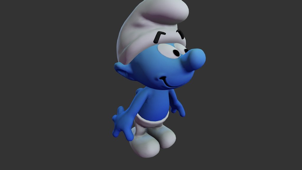 Smurf/ Schtroumpf - 3D model by oddrobot [9e303d2] - Sketchfab