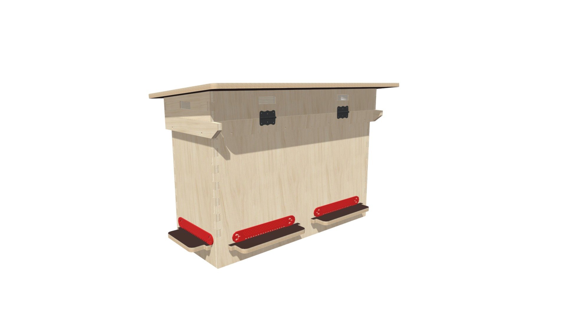 Ležan - RM 30x43,5cm - Zavřený — Sketchfab embed 3D viewer