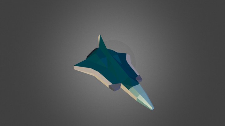 "Drache" Heavy Interceptor 3D Model