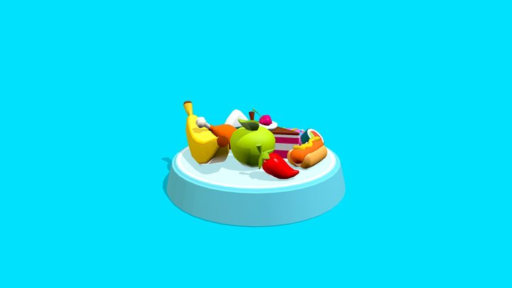 Sumo Food 3D Model