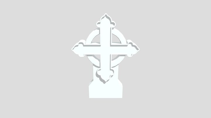 Gravestone 3D Model