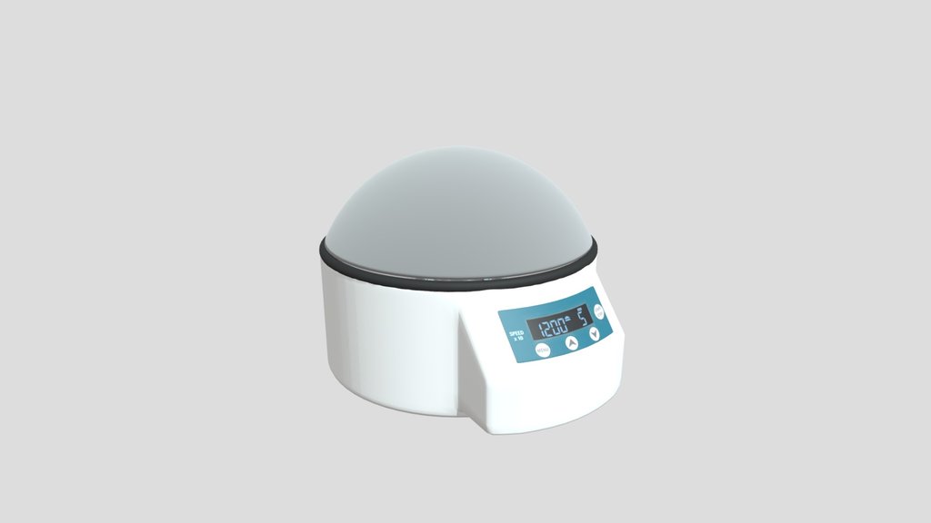 Table Centrifuge With Blood Samples