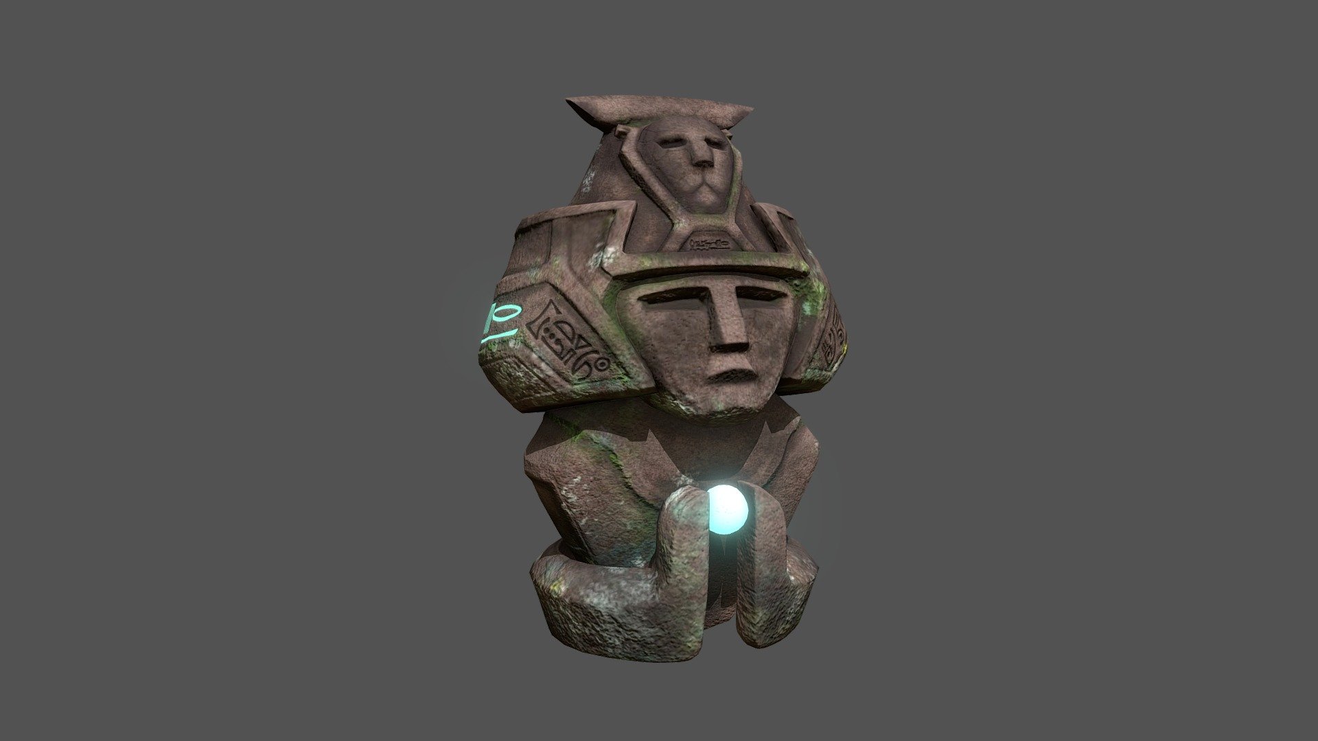 Alien Statue #1 - 3D model by Monimation [9e3220a] - Sketchfab