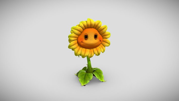 Sunflower - PVZ Garden Warfare 2 – Modelo 3D gratuito STL