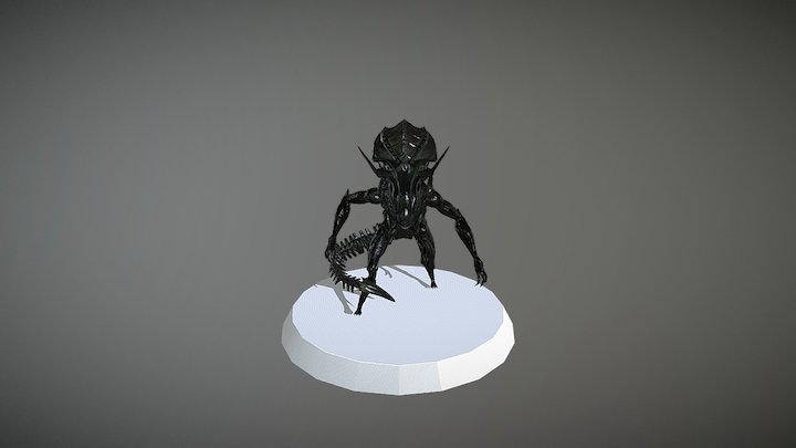 Xenomorph_Queen #AlienChallenge2017 3D Model
