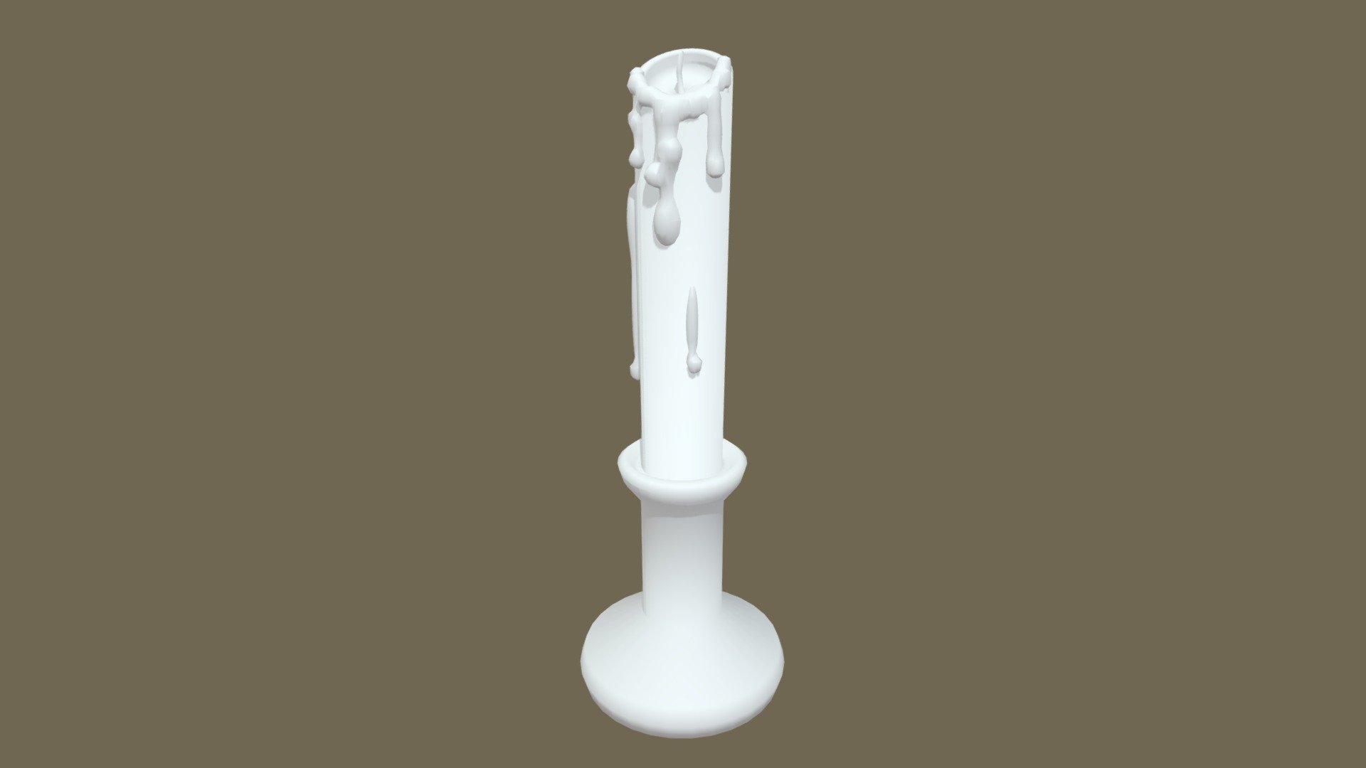 Sketchbook 11(?) - [Candle With Drips]
