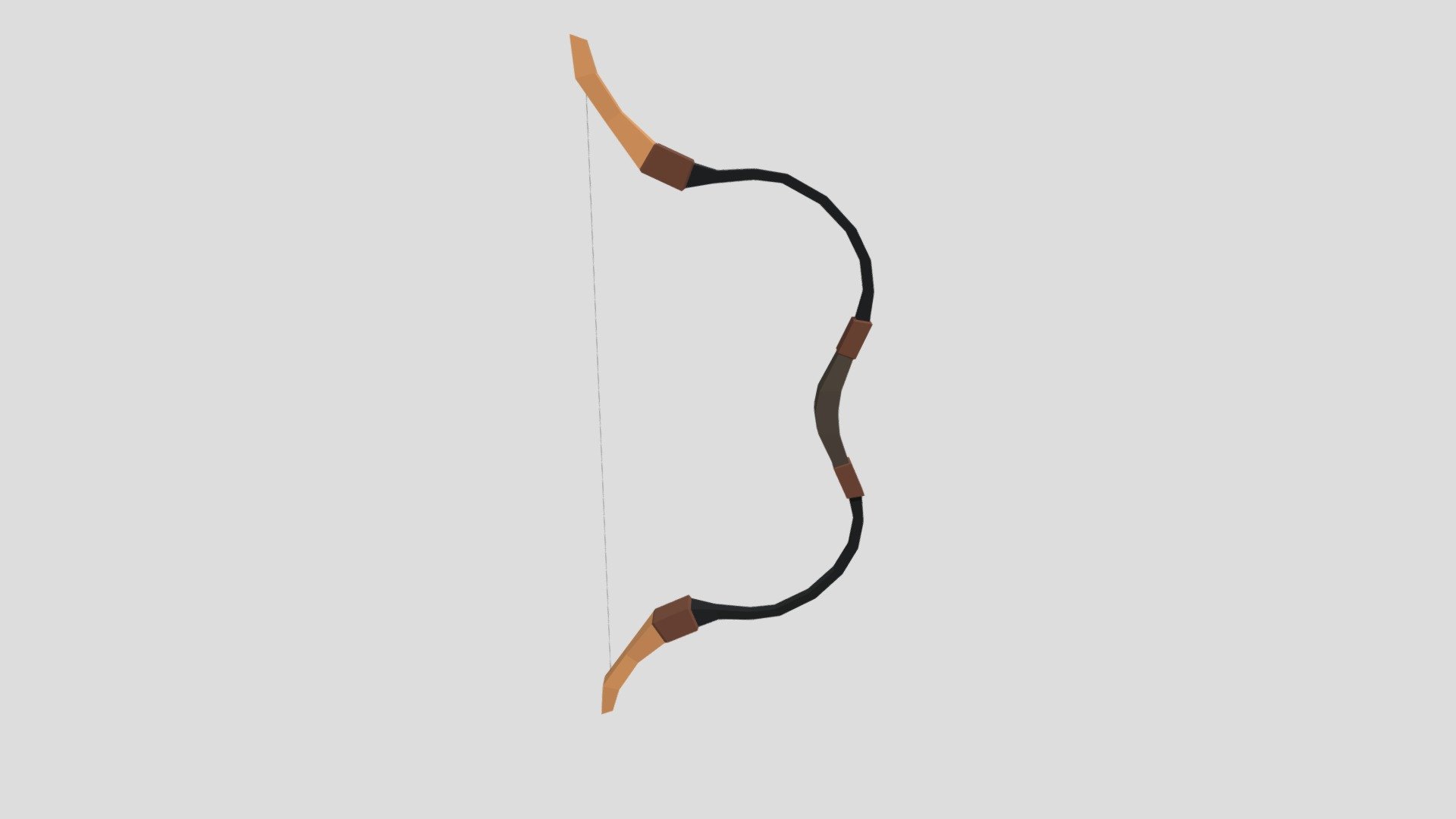 Low Poly Turkish Composite Bow - 3D model by gokhan.bayhan44 [9e347a4 ...
