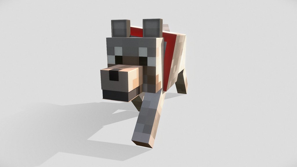Wolf (Dog) Minecraft