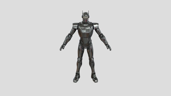 Iron Sentinel. Robot 3D Model