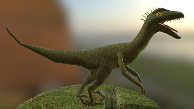 Velociraptor 3D Model