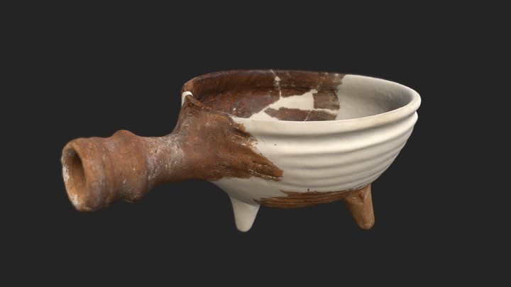 Medieval Cooking Pot (Pk.M.122.01A.28) 3D Model