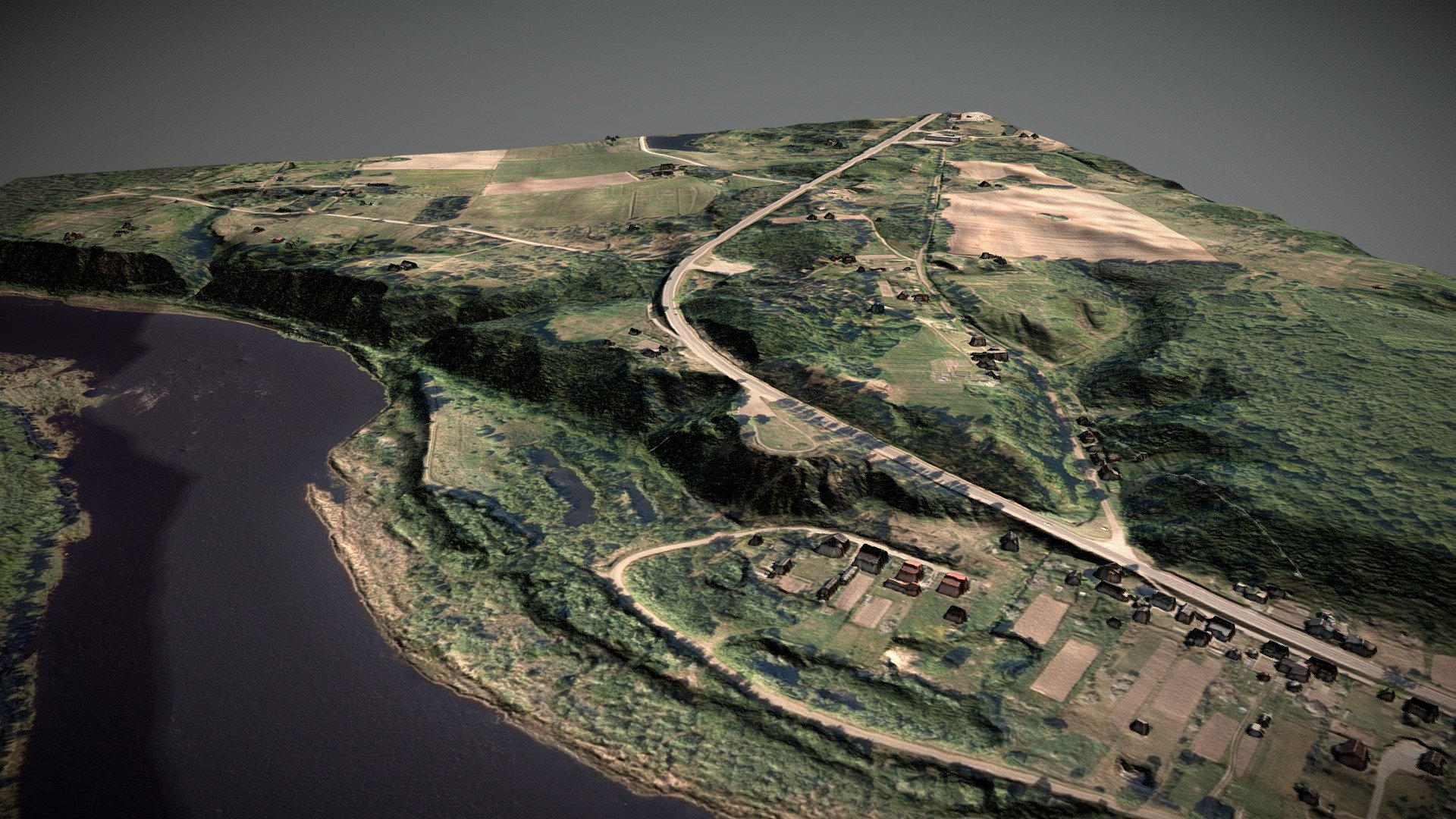 Adamovas pilskalns (ortofoto) - Download Free 3D model by Hillforts and ...