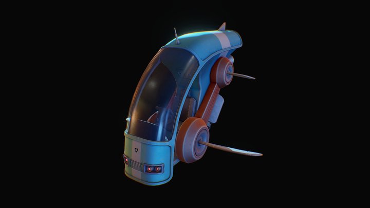 Glider - Fortnite Prop 3D Model